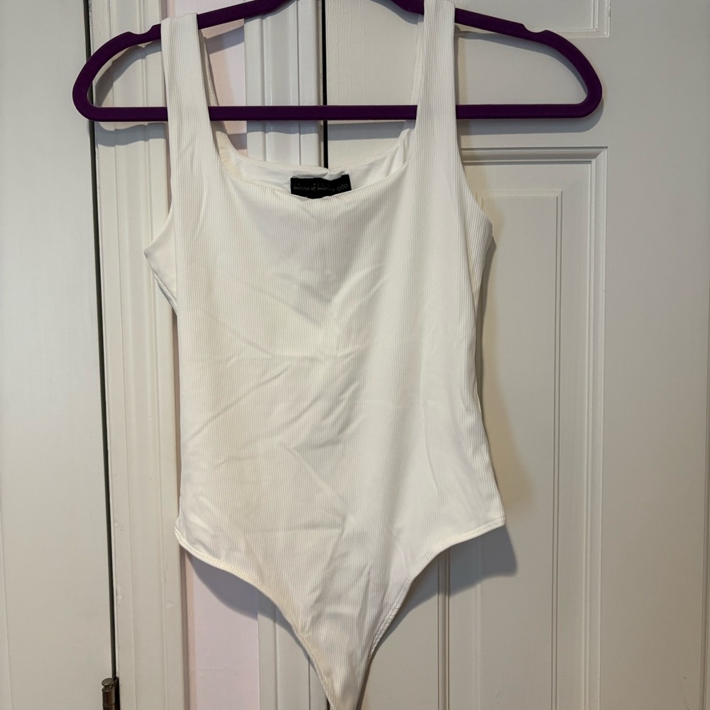 House of Harlow White Bodysuit One Piece